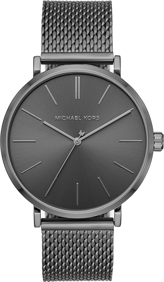 Michael Kors Men's Auden Three-Hand Gunmetal-Tone Alloy Watch MK7151