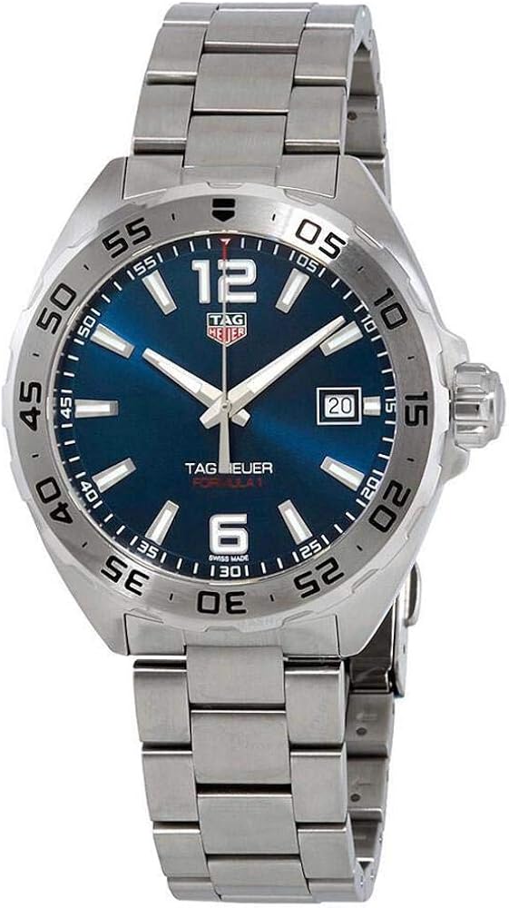 Tag Heuer Formula 1 Blue Dial Stainless Steel Men's Watch WAZ1118.BA0875