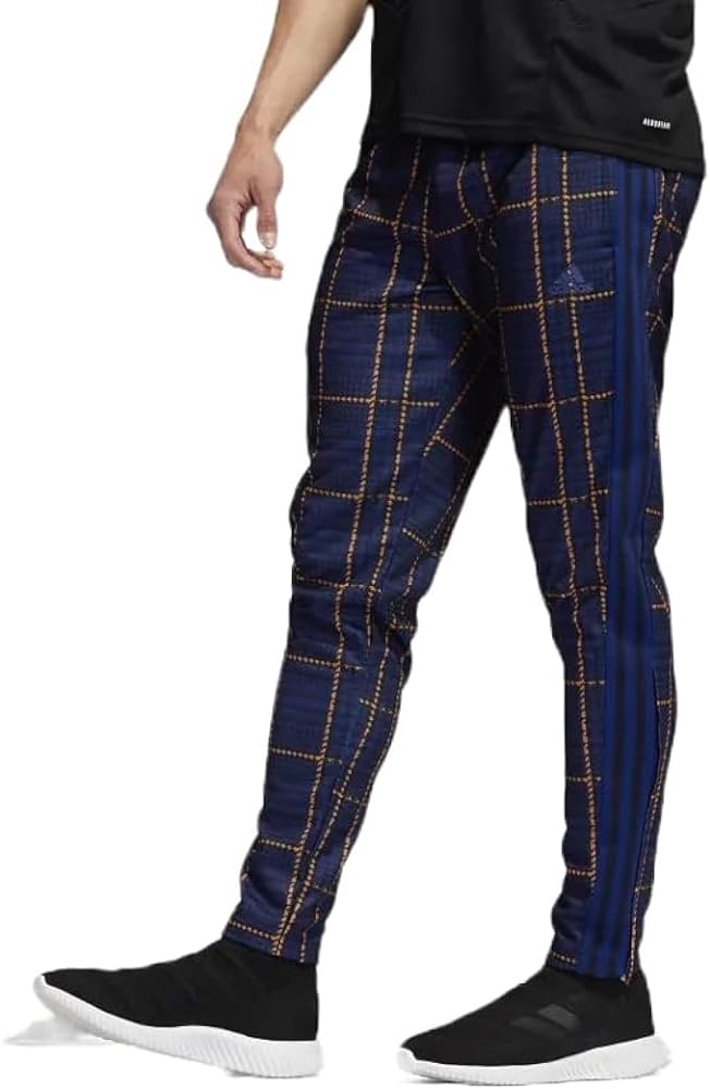 adidas Mens Tiro Tartan Plaid Track Pant