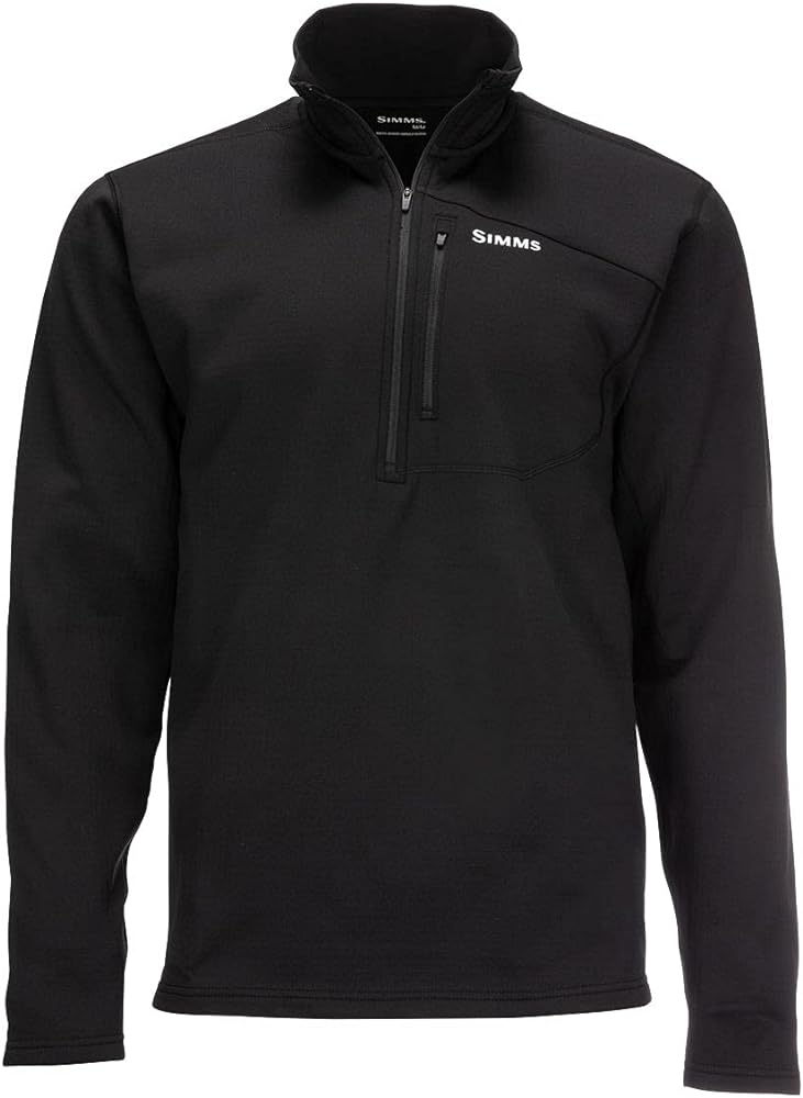 Simms Men's Thermal 1/4 Zip Top, Outdoor Fishing Apparel