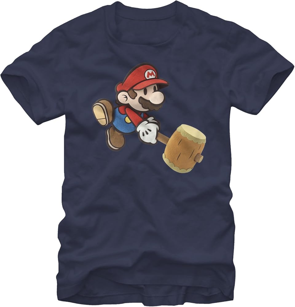 Nintendo Men's Paper Hammer T-Shirt