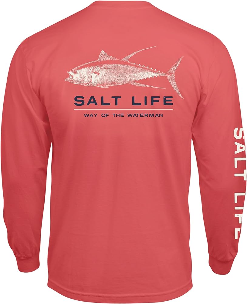 Salt Life Men's Deep Ventures Long Sleeve Tee