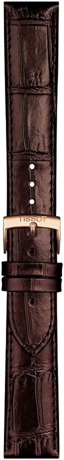 Tissot T852043014 20mm Lug Brown Leather Strap