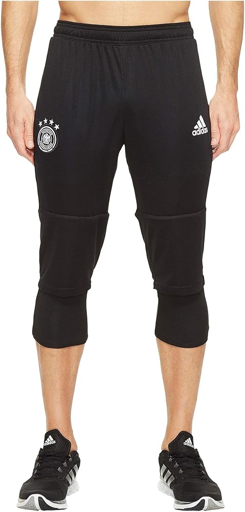 adidas Men's 3/4 Germany Training Black/White Pants