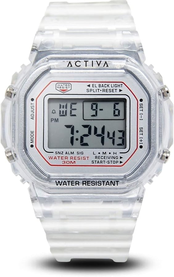 Invicta Shock resistant watch Clear White