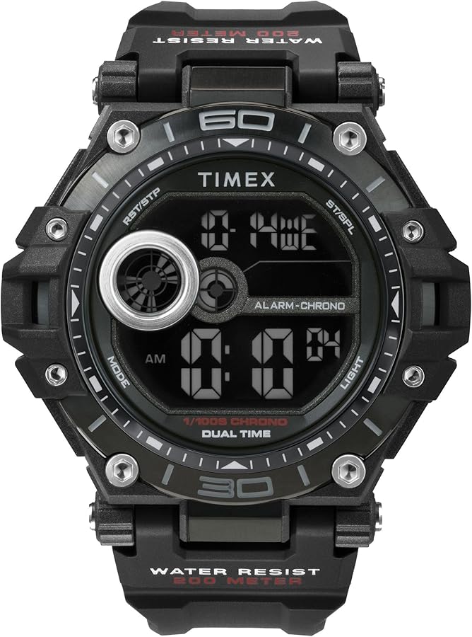 Timex Unisex Digital 52mm Watch