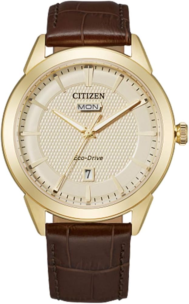 Citizen Men's Eco-Drive Corso Leather Strap Watch | 40mm | AW0092-07Q