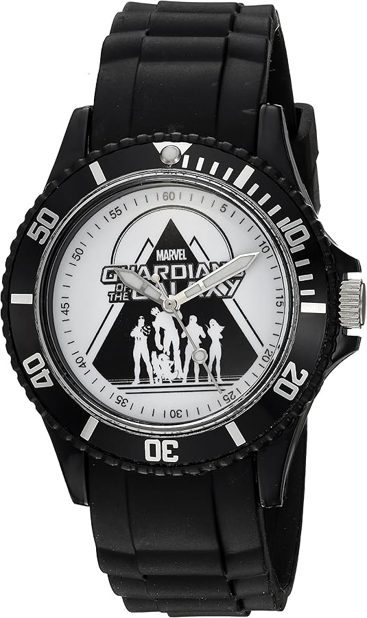 Marvel Adult Sports Plastic Analog Quartz Watch