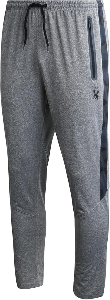 Spyder Men's Active Sweatpants - Performance Tech Terry Jogger Pants - Workout Gym Sweatpants with Pockets for Men (S-XL)