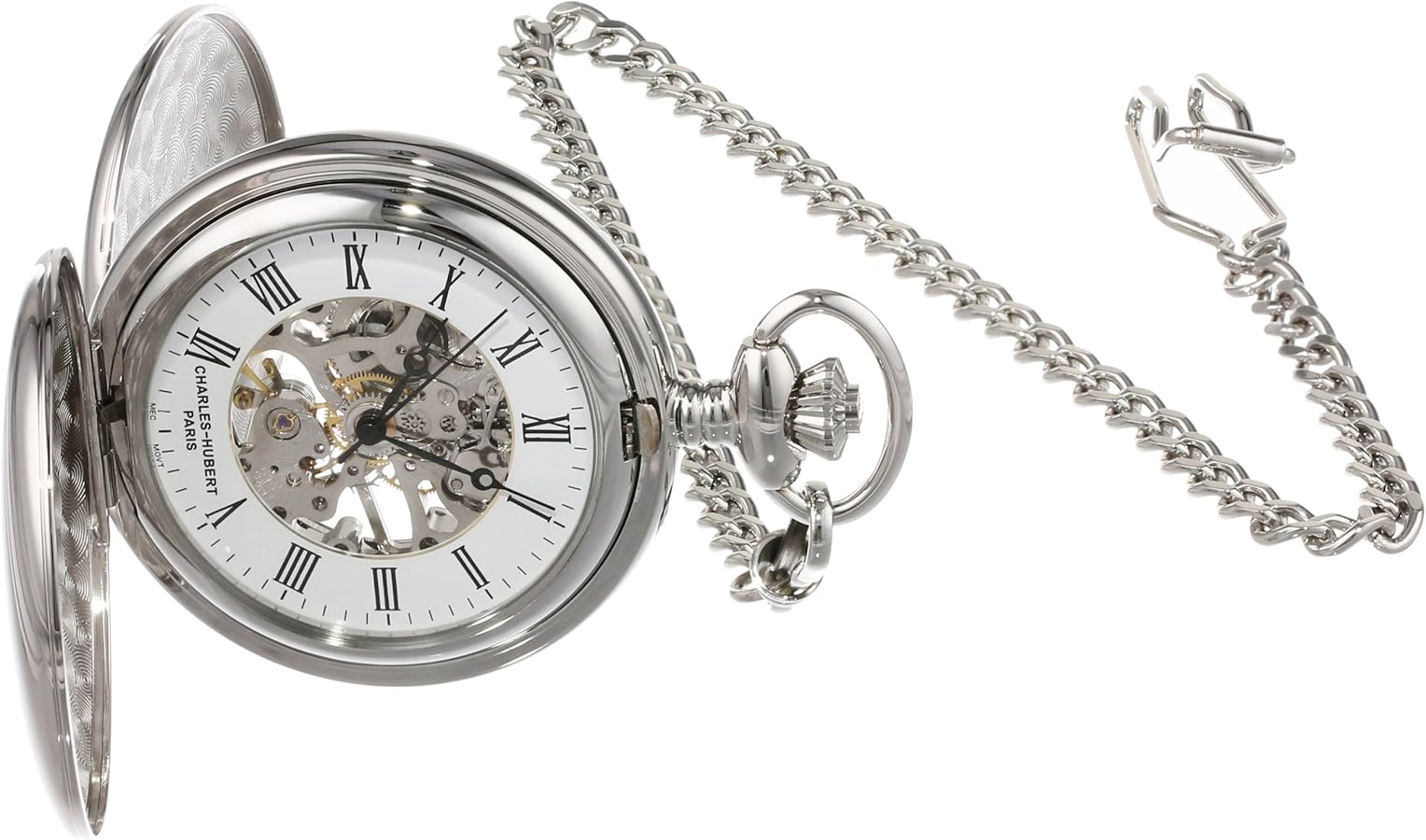 Charles-Hubert, Paris 3575-W Mechanical Pocket Watch