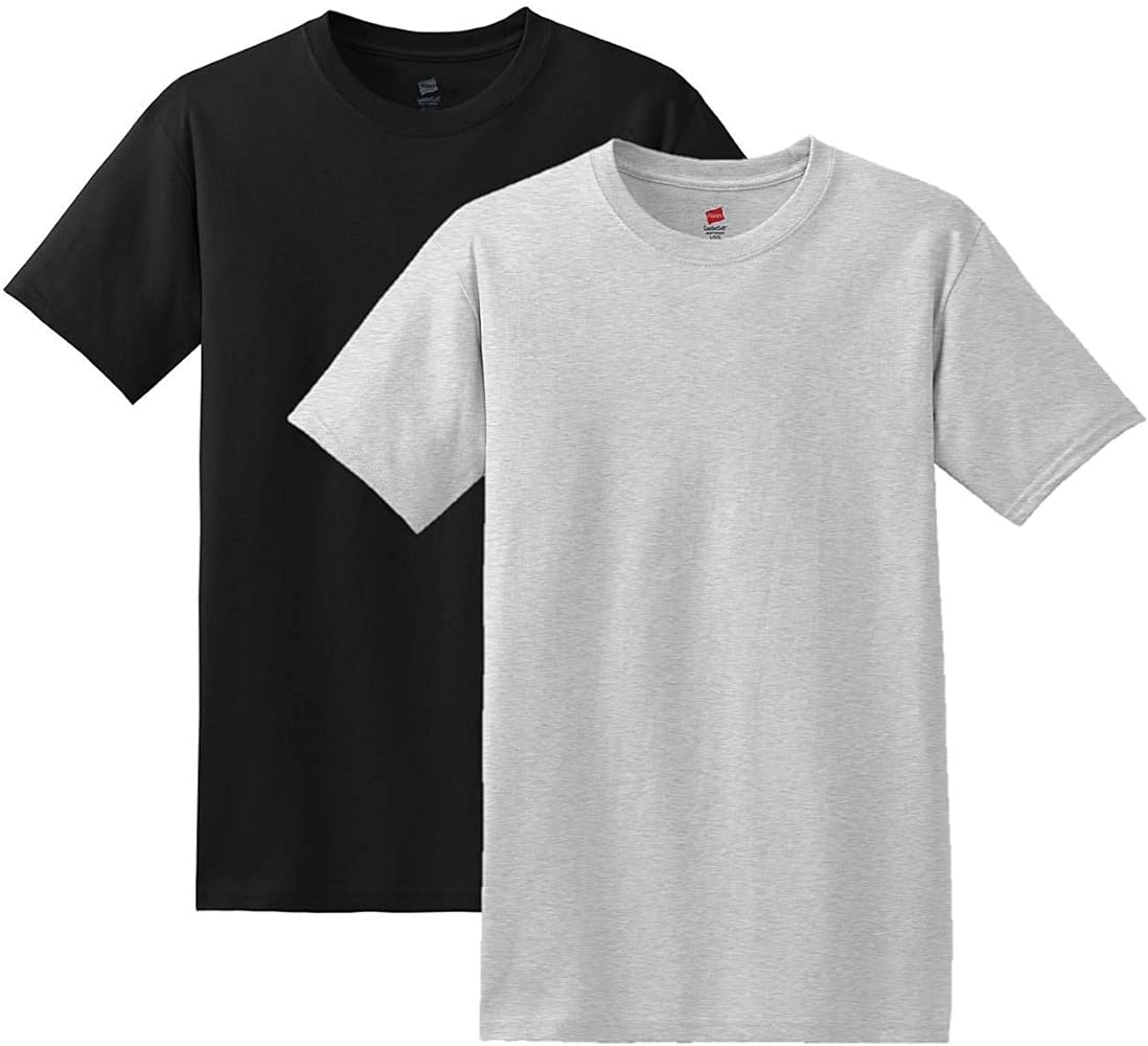 Hanes Men's 7 Pack Freshiq Comfortsoft Crewneck T-Shirt