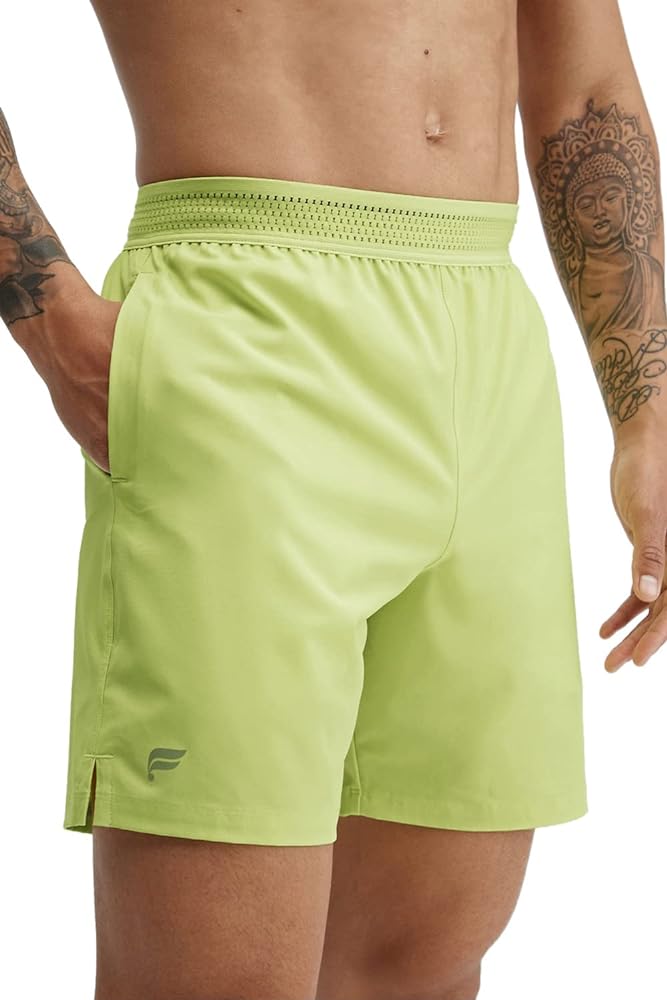 Fabletics Men's The Fundamental Short, Workout, Running, Training, Gym, Yoga, Ultra Lightweight, Athletic