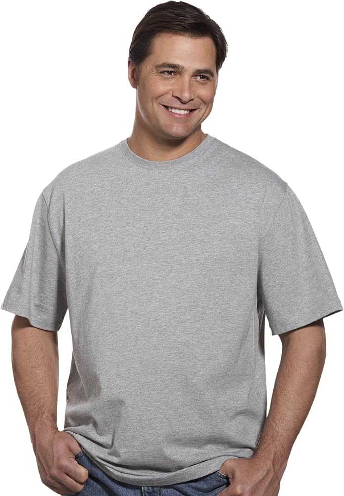 Harbor Bay by DXL Men's Big and Tall Sweat Resistant Jersey T-Shirt