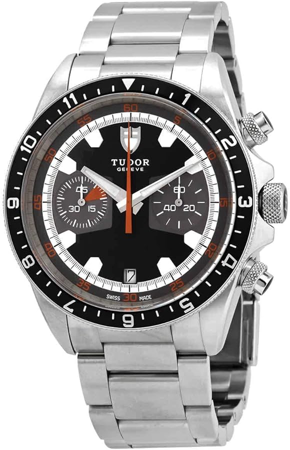 Tudor Heritage Chronograph Automatic Black Dial Men's Watch M70330N-0005