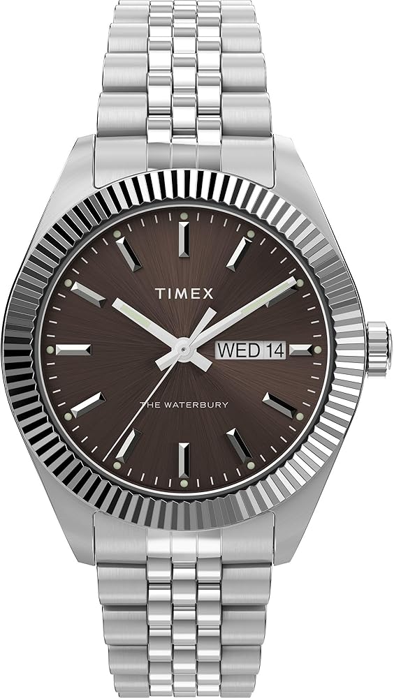 Timex Waterbury Legacy Quartz Brown Dial Men's Watch TW2V46100