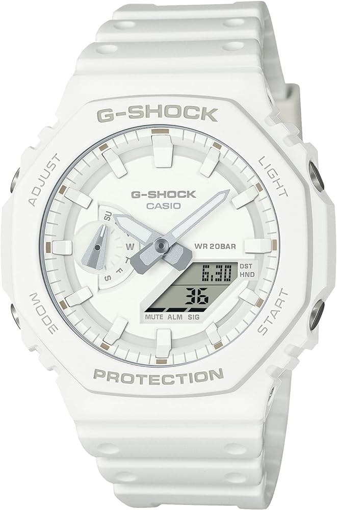 Casio G-Shock GA-2100-7A7JF [G-Shock Tone-ON-Tone Series], White