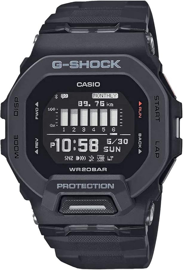 G-Shock Men's GBD200 Square Case Watch Black