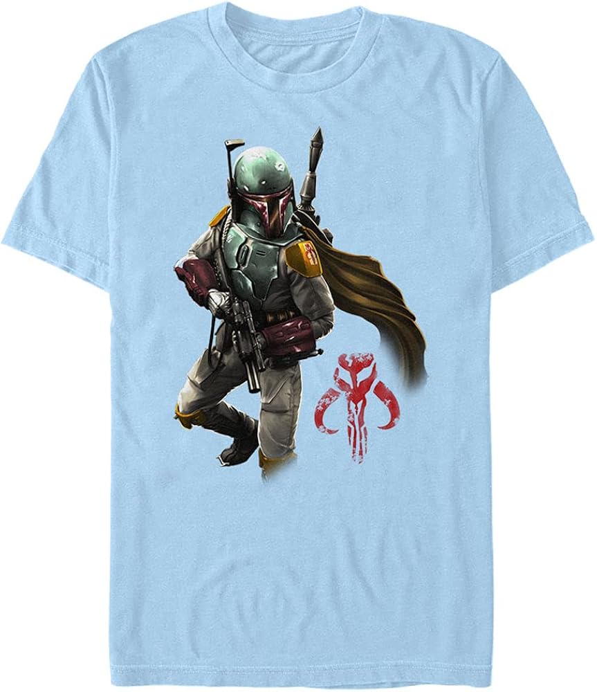 STAR WARS Men's Mandalorian Warrior T-Shirt