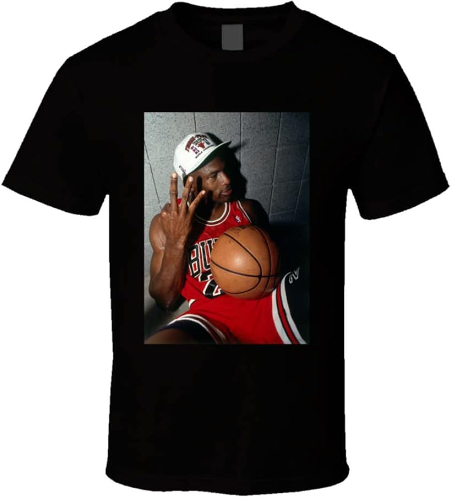 Michael Jordan 3 Peat Retro Chicago Basketball T Shirt