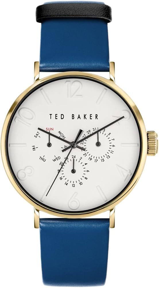 Ted Baker 41 mm Phylipa Gents Multifunction Leather Strap Watch