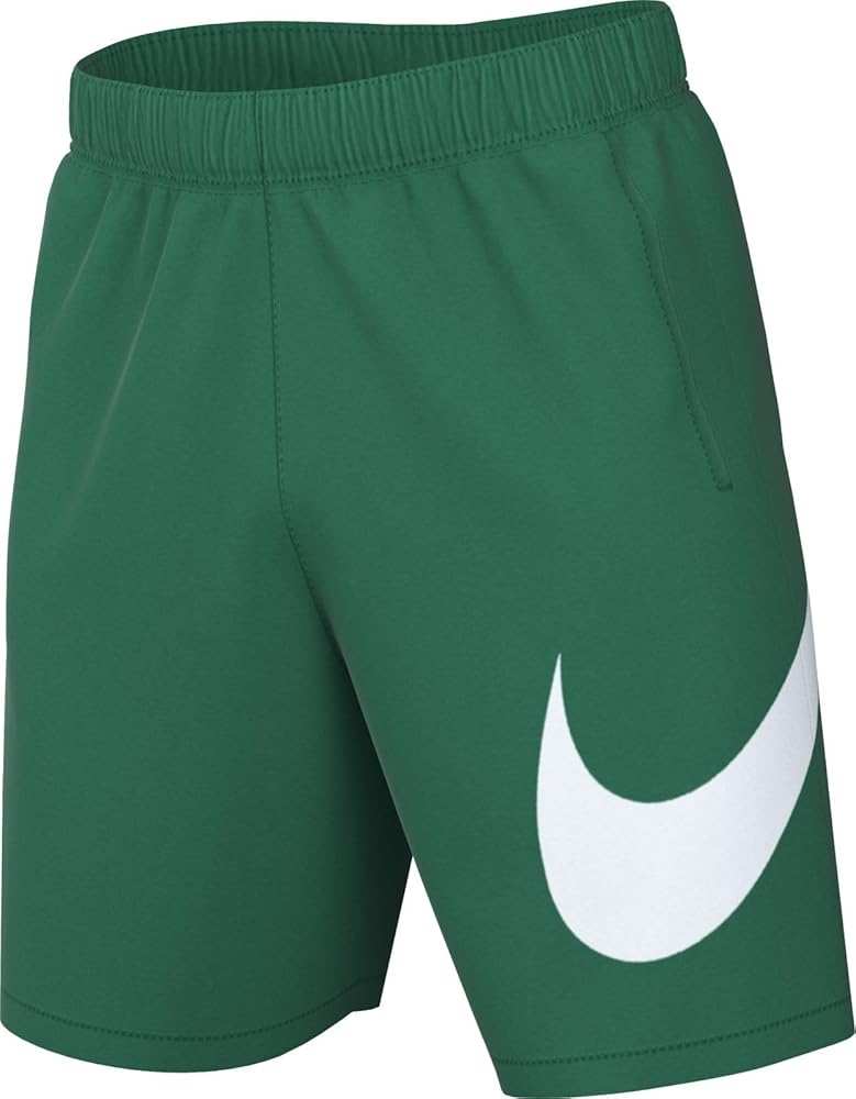 Nike Sportswear Club Men's Graphic Shorts (Malachite/White/White, BV2721-365) Size Small