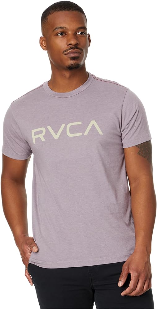 RVCA Men's Red Stitch Graphic Crew T-Shirt