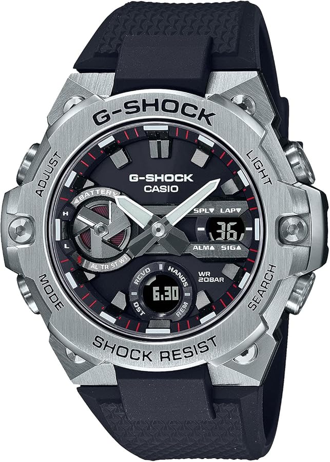 Casio mens watches G-SHOCK G-Steel GST-B400-1AJF