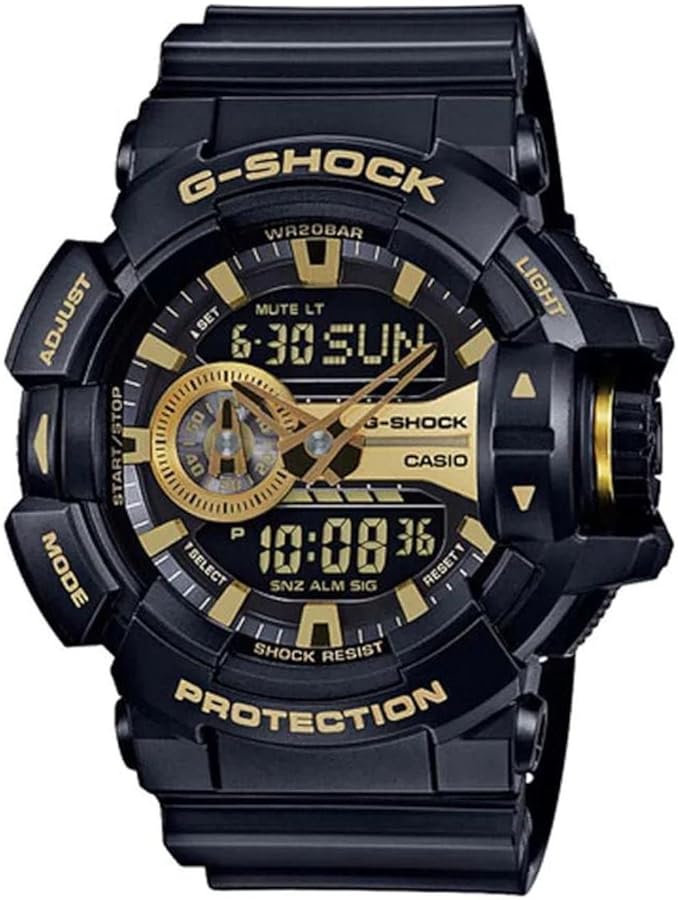 Casio G-Shock GA-400GB Garish Series Watches - Black/Gold / One Size