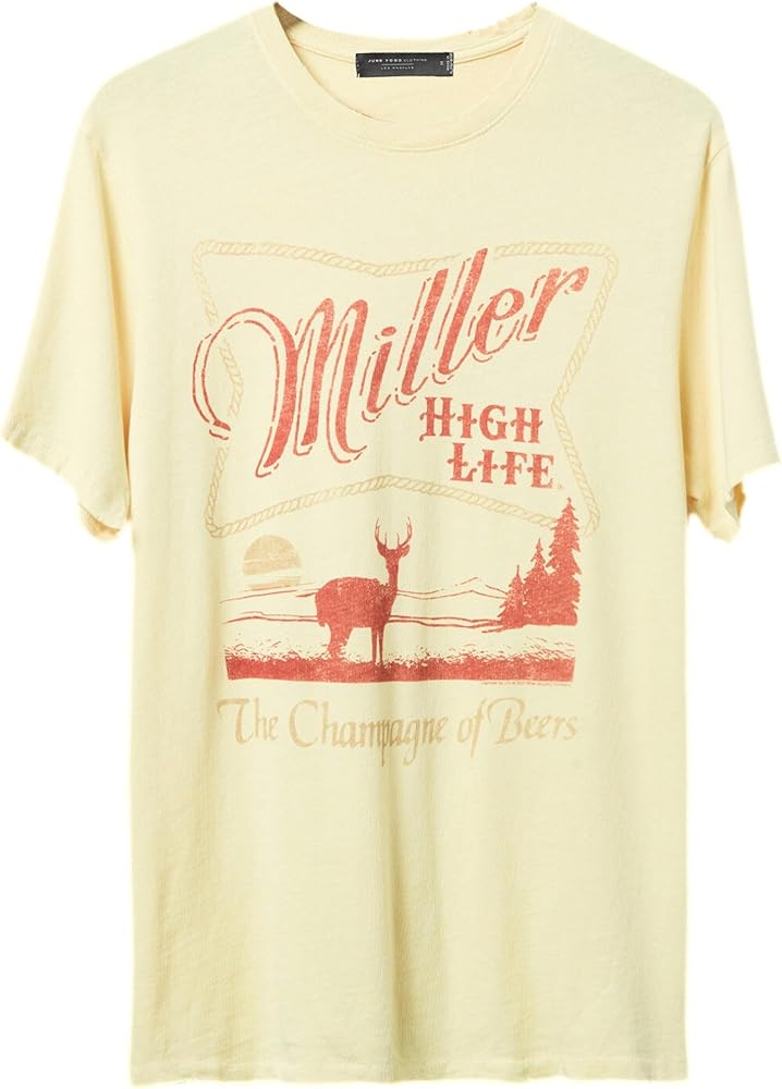 Miller High Life Sportsman's Club Sunset Buck Vintage Tee