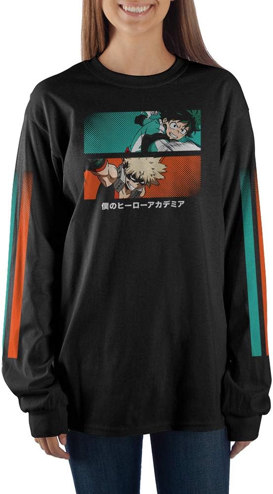 Bioworld My Hero Academia Long Sleeve Tee Shirt