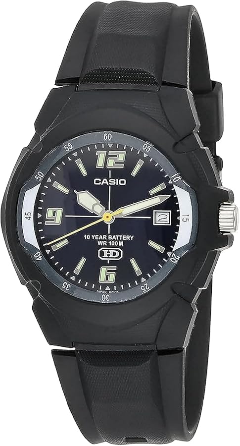 Casio Men's MW600F-2AV Sport Watch with Black Resin Band