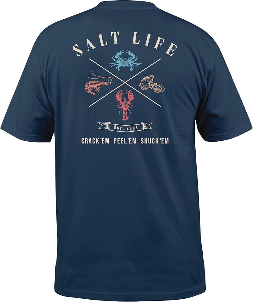 Salt Life Men's Good Eatin' Short Sleeve Tee