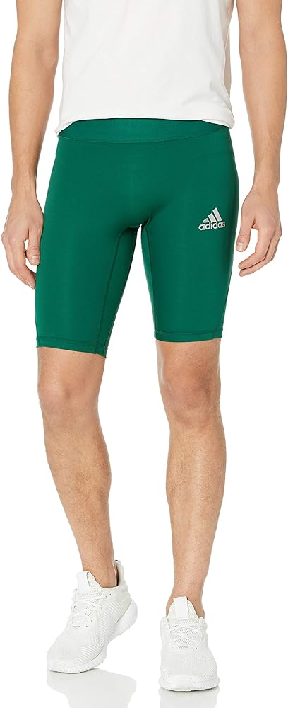 adidas Training Alphaskin Sport Short Tights, Dark Green, 3X-Large