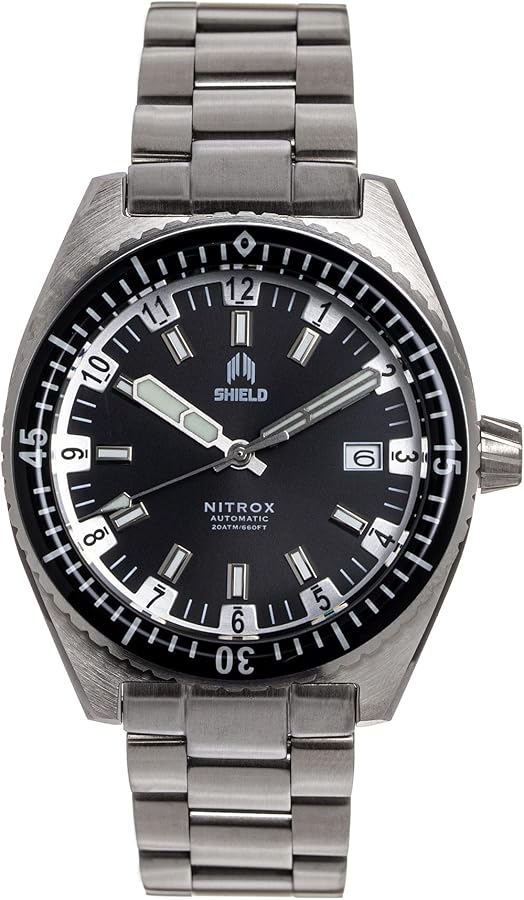 Shield Nitrox Bracelet Watch w/Date