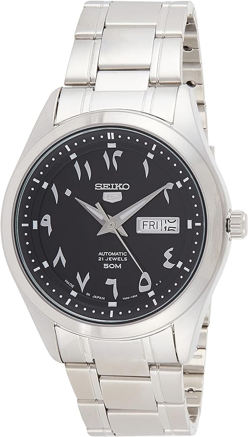 SEIKO 5 Automatic Black Dial Men's Watch SNKP21J1