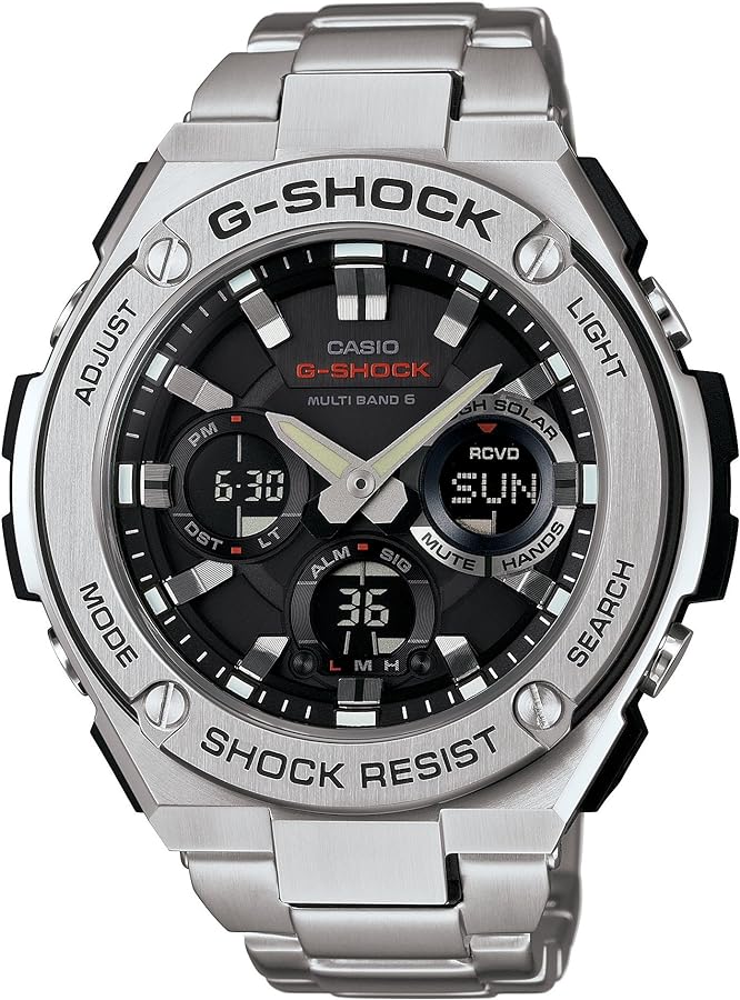 Casio G-Shock S-Steel Series Multi Band Solar GST-W110D-1AJF Mens