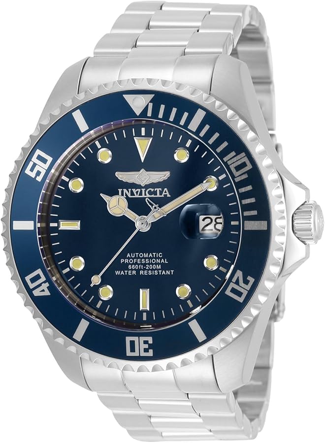 Invicta Automatic Pro Diver Stainless Steel Watch