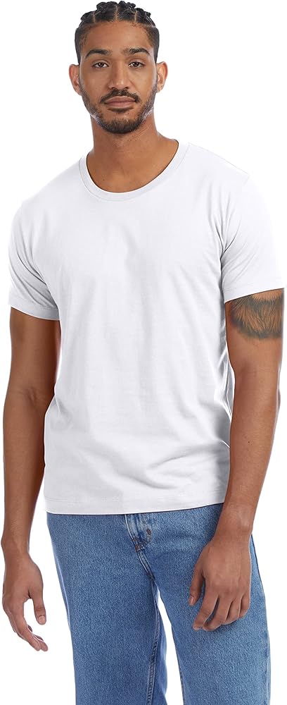 Alternative Men's Go-to Tee, White, X-Small