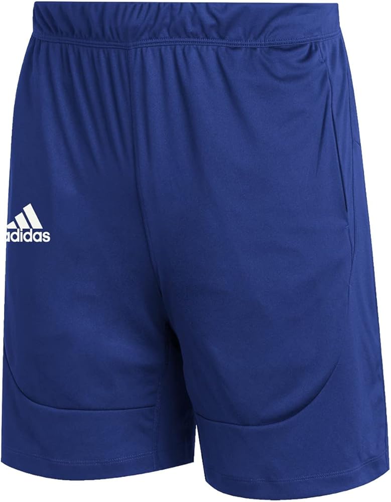 adidas Sideline Knit Short w/Pocket Royal Blue | White XL