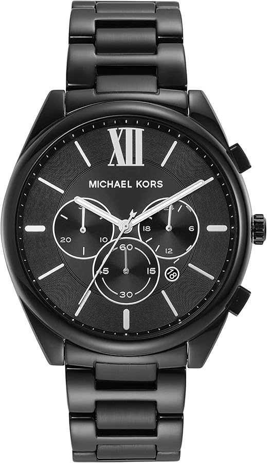 Michael Kors Langford Men's Watch, Stainless Steel Chronograph Watch for Men