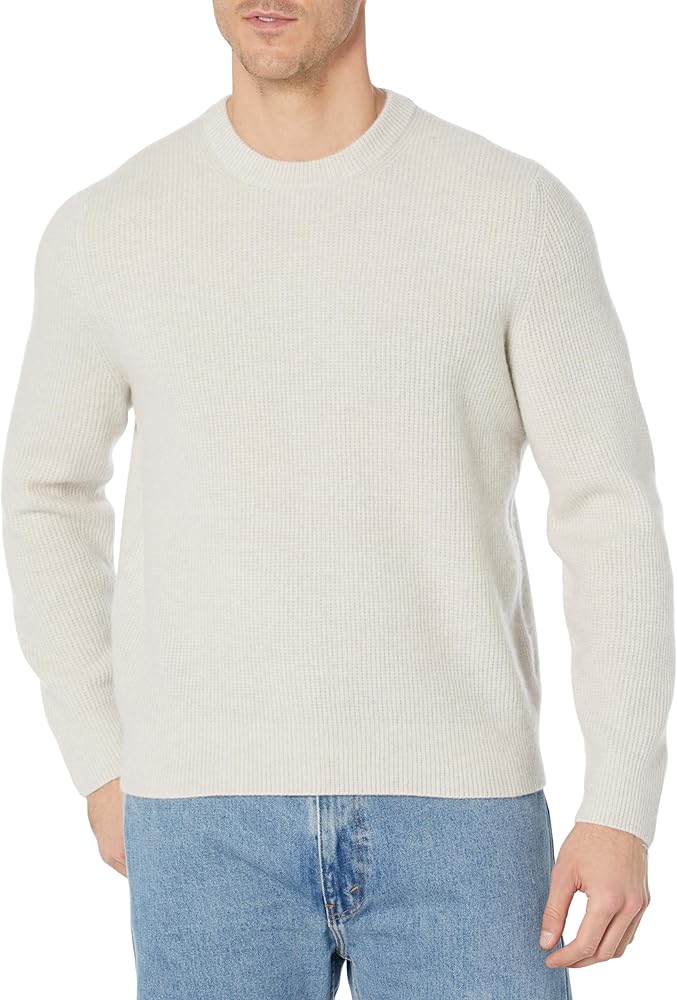 Vince Men's Boiled Cashmere Thermal Crew