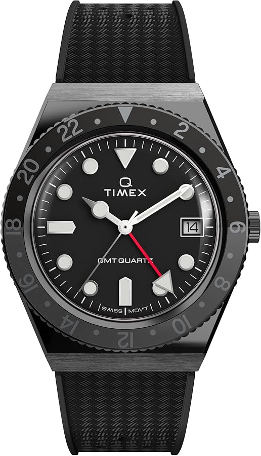 Timex Men's Q GMT 38mm Watch