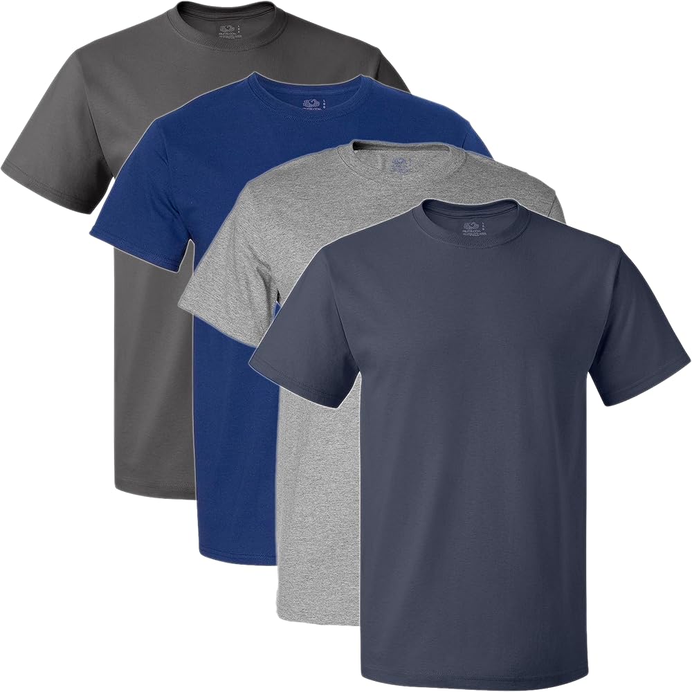 Fruit of the Loom Men's Stay Tucked Crew T-Shirt