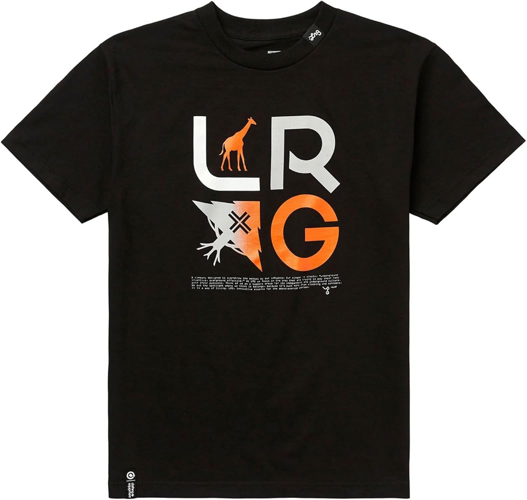 LRG Men's Stacked Logo T-Shirt