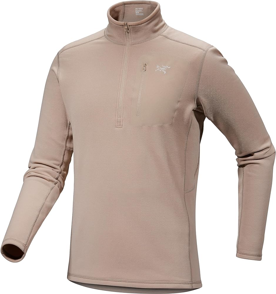 Arc'teryx Rho Heavyweight Zip Neck Men's | Warm Polartec Stretch Fleece Base Layer