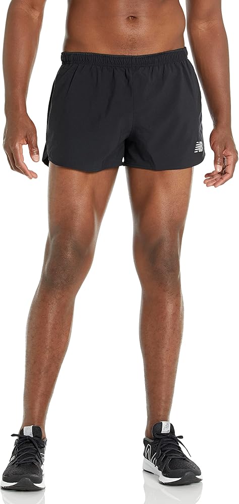 New Balance mens Impact Run 3 Inch Split Short 22