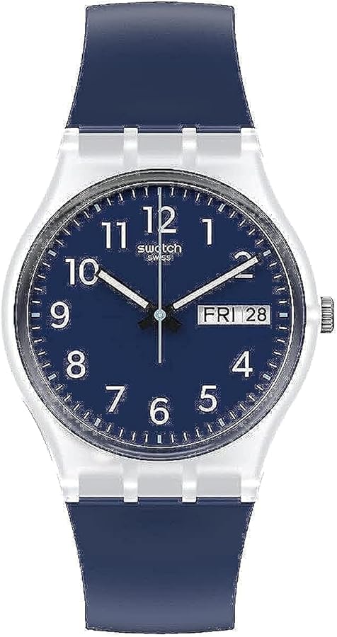 Swatch RINSE REPEAT NAVY Unisex Watch (Model: GE725)