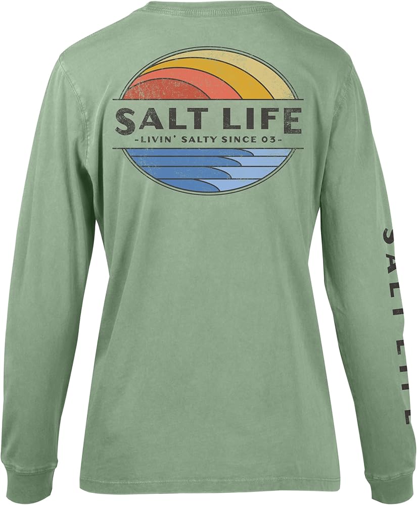 Salt Life Men's Vintage Rays Long Sleeve Boyfriend Tee