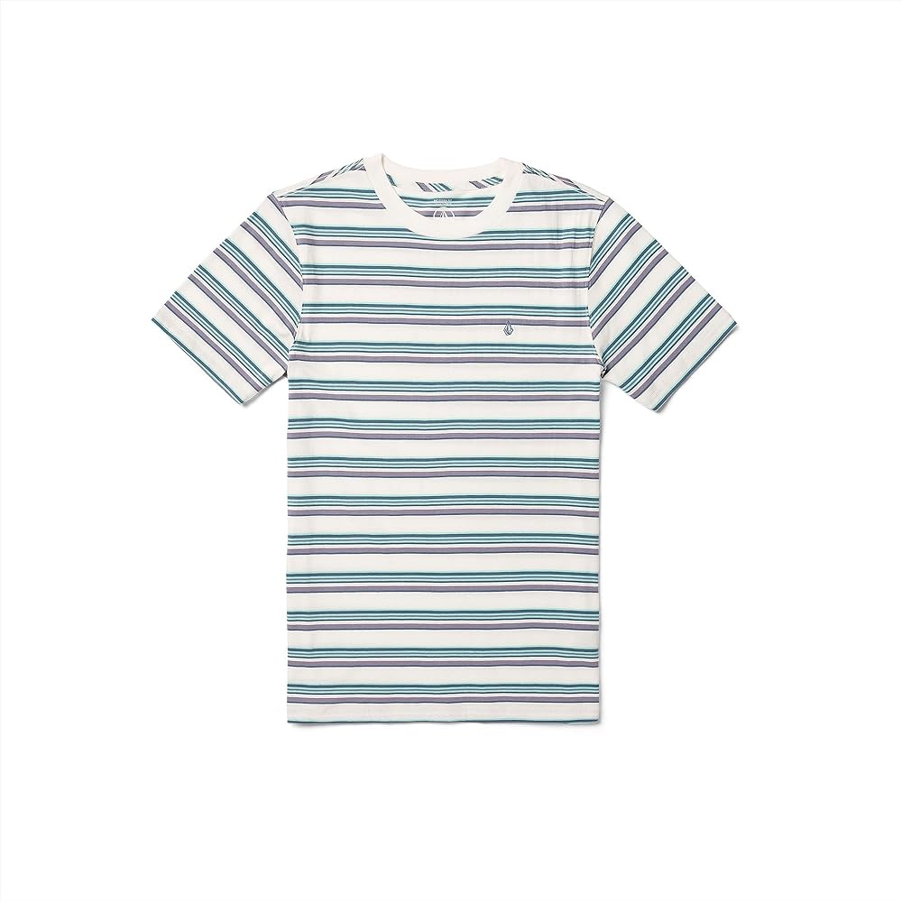 Volcom Men's Commixt Crew Striped Short Sleeve Shirt