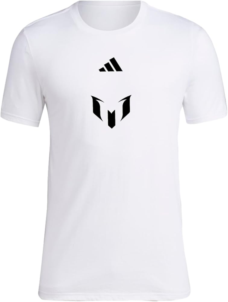 adidas Men's Soccer Messi X Miami Number 10 Tee - Show Your Support for Soccer Superstar Lionel Messi x Inter Miami